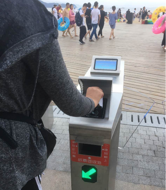 景區增設通道閘機，fm30模組顛覆傳統火熱來襲